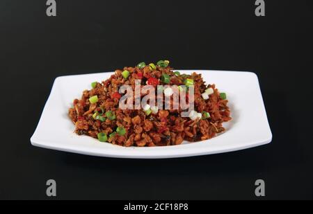 Chinesisches Essen Xiangxi Oma serviert Gurken Stockfoto