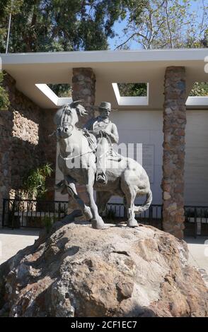 Westlake Village, California, USA 2. September 2020 EINE allgemeine Ansicht der Atmosphäre von Pierce Brothers Valley Oaks Memorial Park am 2. September 2020 in Westlake Village, California, USA. Foto von Barry King/Alamy Stockfoto Stockfoto