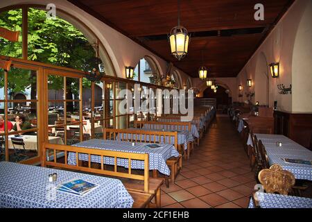 Das Hofbräuhaus in München, Deutschland Stockfoto