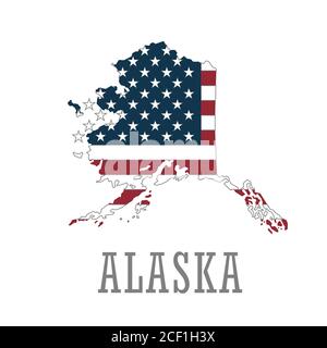 Happy Alaska Day Grafikkarte Stock Vektor