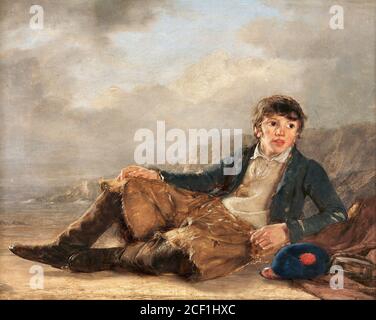 Good Thomas Sword - The Fisher Lad - British School - 19. Jahrhundert Stockfoto