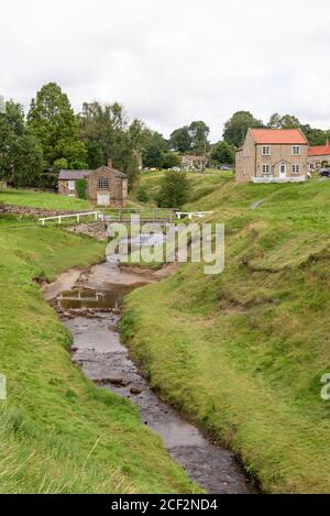 Hutton-Le-Hole in den North York Moors Stockfoto