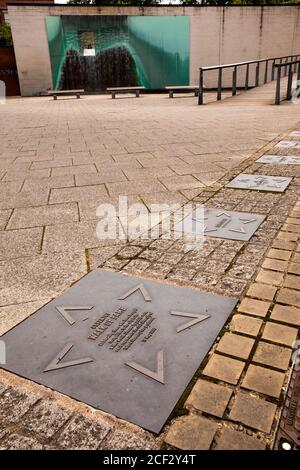 UK, England, Coventry, Priory Place, Walk of Fame Plaketten Stockfoto