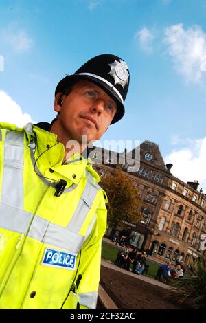 Polizist; Yorkshire UK Stockfoto