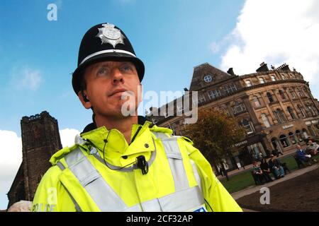 Polizist; Yorkshire UK Stockfoto