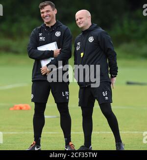 3. September 20 Oram Sports Centre Riccarton, Edinburgh. Schottland UK Hearts Training Session. Kredit: eric mccowat/Alamy Live Nachrichten Stockfoto