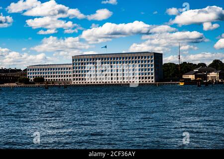 Møller-Maersk Hauptsitz in Kopenhagen, Dänemark. Stockfoto