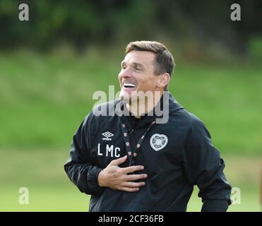 3. September 20 Oram Sports Centre Riccarton, Edinburgh. Schottland UK Hearts Training Session. Kredit: eric mccowat/Alamy Live Nachrichten Stockfoto