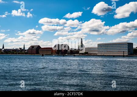 Møller-Maersk Hauptsitz in Kopenhagen, Dänemark. Stockfoto