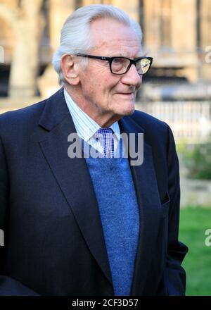 Lord Heseltine, Michael Heseltine, britischer Politiker, Westminster, Conservative Party, London, England Stockfoto