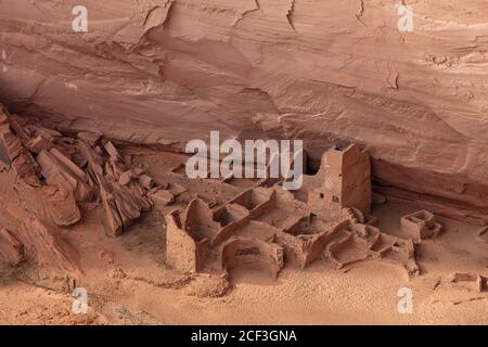 Antelope House Overlook, Canyon de Chelly National Monument, Arizona Stockfoto