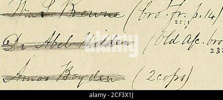 . Liberator Mailbook [Manuskript] 1831-1865]. I ^^/^ ,/a/. Stockfoto