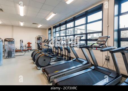 Neu gebaute Sekundarschule, Skibbereen, West Cork, Irland Stockfoto