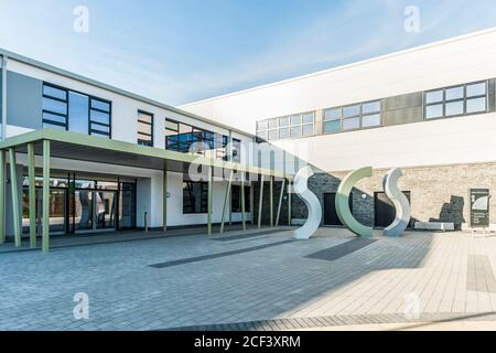 Neu gebaute Sekundarschule, Skibbereen, West Cork, Irland Stockfoto