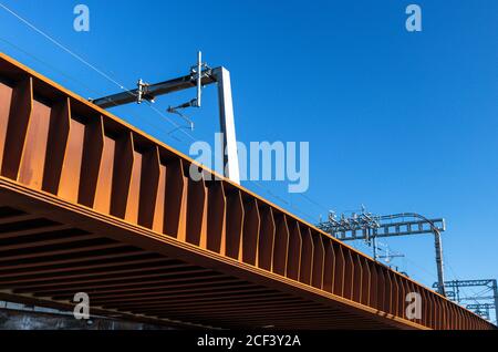 Ordsall Chord. Trinity Way, Salford. Stockfoto