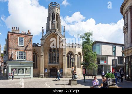 St Helen Stonegate Church, St Helen's Square, York, North Yorkshire, England, Vereinigtes Königreich Stockfoto