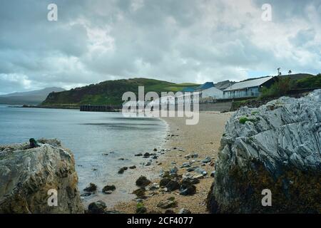 Bunnahabhain Destillerie Islay Schottland Stockfoto