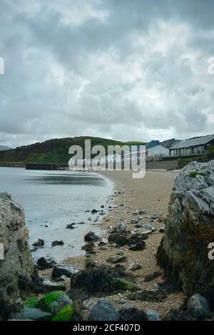 Bunnahabhain Destillerie Islay Schottland Stockfoto