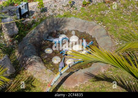 Parque Cretácico in der Nähe von Sucre, Sucre, konstitutionelle Hauptstadt Boliviens, Hauptstadt des Departements Chuquisaca, Bolivien, Lateinamerika Stockfoto