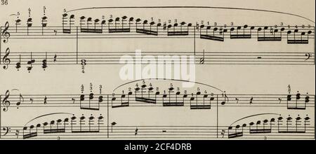 . Praktische Methode für das Klavier : op. 249. R. F.W. 4860-63 Edition Holz.. Stockfoto