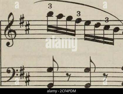 . Praktische Methode für das Klavier : op. 249. F^. Rfclw &y irdl .i j> Stockfoto