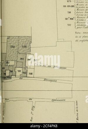 . Le collège et le lycée d'Orléans (1762-1892) : Notizen, Souvenirs, Dokumente. PKl822 nvue de lagrandissementue Jeanne DARC . £sci&gt;J ts Légende. MO   Tmfhia-nie.nl DIL&gt;Collége&gt; I Tfapruté/ Mutluew ffureaii/72 9.750 (Anaav AIIcmS1Mcsitu^jv){ Achetées etu 1838.( Maison Bmardaiu **V*-Aclia£e en/lSIhS ( Maison a Jardin* Frousl -FapUJoiZs533 53*595j, ^jardin I85Ù. I Maison de D//A Rtrzierfylus l/trcb &lt; Jujuiu lmJmi-UJL). I AIJU-ùe-crul8£Zpourlr PLCollège/ j Maison/ JSesnai-RL Adulée cro l8ûï (Maison; des Tollaifour l/iixacv&ttfdu FlCoUeije Nota : Nous ne donnons des X de Stockfoto