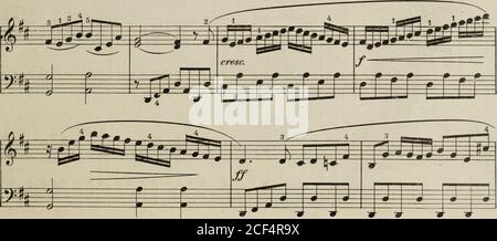 . Praktische Methode für das Klavier : op. 249. NEP. B. F. W. 4860-63 Edition Holz. Stockfoto