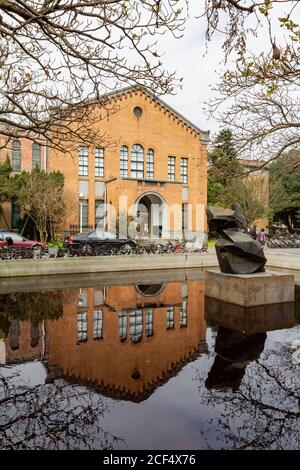 Außenansicht der Galerie der Geschichte der National Taiwan University in Taipei, Taiwan Stockfoto