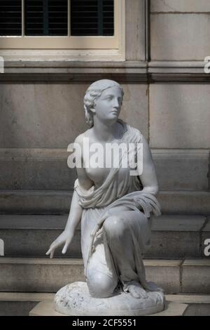 Charles Engelhard Court im American Art Wing, The Metropolitan Museum of Art, NYC, USA Stockfoto