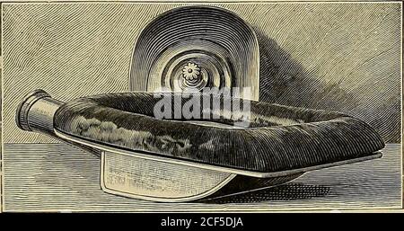 . Krankenpflege fèur Mediciner : mit 368 Holzschnitten im Text. Abb. 263. Bettschssel.. Abb. 264. Bettschssel. Stockfoto