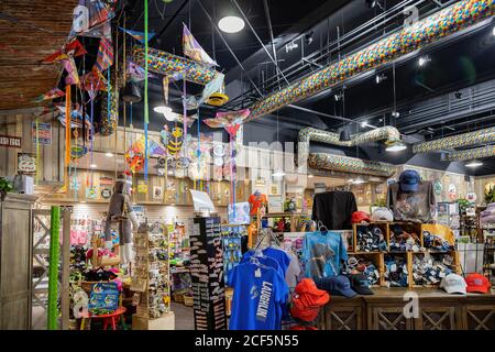 Laughlin, AUG 22, 2020 - Innenansicht der Laughlin River Lodge Stockfoto