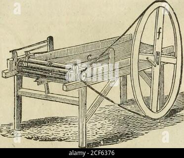 . Katalog von Gemüse, Kräuter, Baum, Blumen und Gras Samen, Zwiebelblüten Wurzeln, landwirtschaftliche Bücher, & c.. Diese Pferdekraft wird berechnet, um jede Art von Maschinen oder landwirtschaftliche Geräte, wie Dreschmaschinen, Cider Mills, Corn Sheller, Grind Stones, & c. &c.; ist sehr simpel seine Konstruktion, nimmt aber den kleinen Raum von neun Fuß um zwei, und kann leicht von einem Ort zum anderen transportiert werden, die Verbesserungen an dieser Pferdekraft gemacht, macht es zum mostüberlegenen Artikel für den Zweck, jetzt in Gebrauch. 45. Päpste Dreschmaschine wurde von der lale JosephPapst, Esq von erfunden Stockfoto