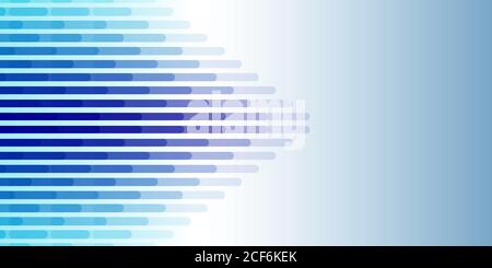 Einfacher und frischer Hintergrund mit blauen Linien Stockfoto