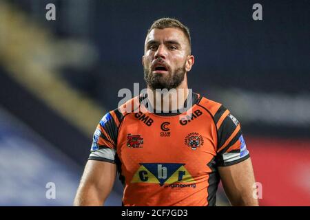 Mike McMeeken (12) von Castleford Tigers während des Spiels Stockfoto