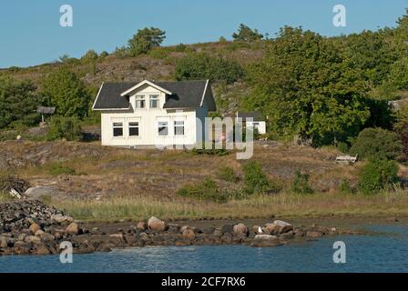 Haus in Süd-Koster-Insel, Schweden Stockfoto