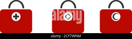 Erste Hilfe Kit Stock Vektor