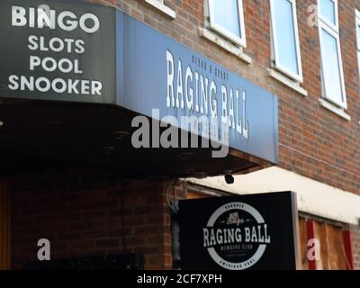 The Raging Ball in High Wycombe, Buckinghamshire, Großbritannien Stockfoto