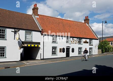 The White Hart Pub und Restaurant, Bridge Street, Brigg, North Lincolnshire, England Stockfoto