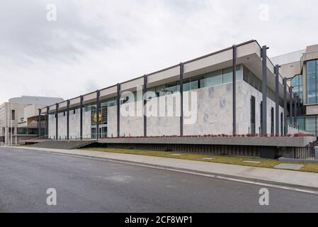 In den 1960er Jahren (1963) gebaut ACT Supreme Court in Canberra, Australian Capital Territory (ACT) Australien Stockfoto