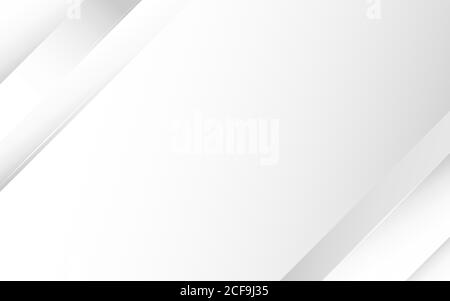 Graue und weiße Farbe schräge Linien moderne Tech subtile abstrakte Hintergrundvektor Stock Vektor