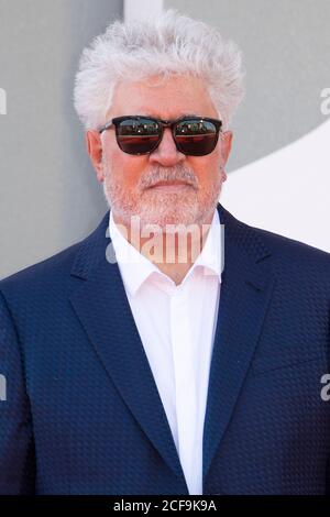 Venedig, Italien. September 2020. Pedro Almodovar beim "The Human Voice" beim 77. Internationalen Filmfestival Venedig am 3. September 2020 in Venedig, Italien Quelle: Geisler-Fotopress GmbH/Alamy Live News Stockfoto