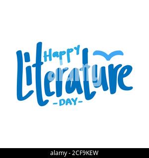 Design über International Literacy Day Feier, 8. September. Illustration Vektor. Stock Vektor