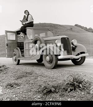 Dorothea Lange, Resettlement Administration Fotograf Stockfoto