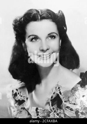 Vivien Leigh (1913-1967) als Scarlett O'Hara in Gone with the Wind, 1941 Stockfoto