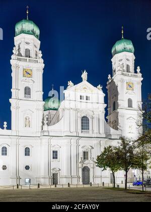 Dom, Stephansdom, Domplatz, Passau, Niederbayern, Freistaat Bayern, Deutschland Stockfoto