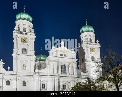 Dom, Stephansdom, Domplatz, Passau, Niederbayern, Freistaat Bayern, Deutschland Stockfoto