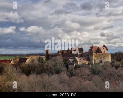 Schloss Harburg, Stadt Harburg (Schwaben), Landkreis Donau-Ries, Schwaben (Bayern), Freistaat Bayern, Deutschland, Romantikstraße Stockfoto