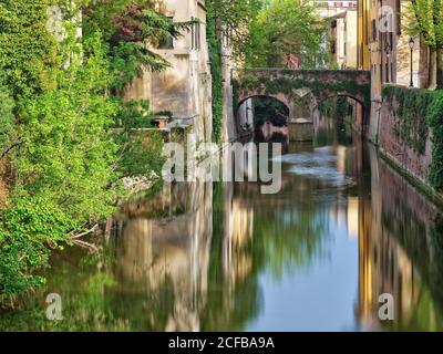 Il Rio di Mantova, Via Massari, Via Pescheria, Mantua (Mantua), Mantua Provinz, Lombardei, Italien, UNESCO Weltkulturerbe, Renaissance Stockfoto