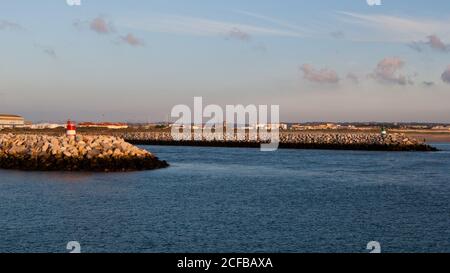 Schöne Aussicht auf Praia da Batata, Lagos, Portugal Stockfoto