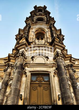 Katholische Hofkirche, Hofkirche, Schloßplatz, Schloßstraße, Dresden (Drježdźany, Drežďany) Landeshauptstadt Dresden, Freistaat Sachsen, Deutschland, Stockfoto